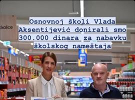 Донација новоотворене Лидл продавнице нашој Школи